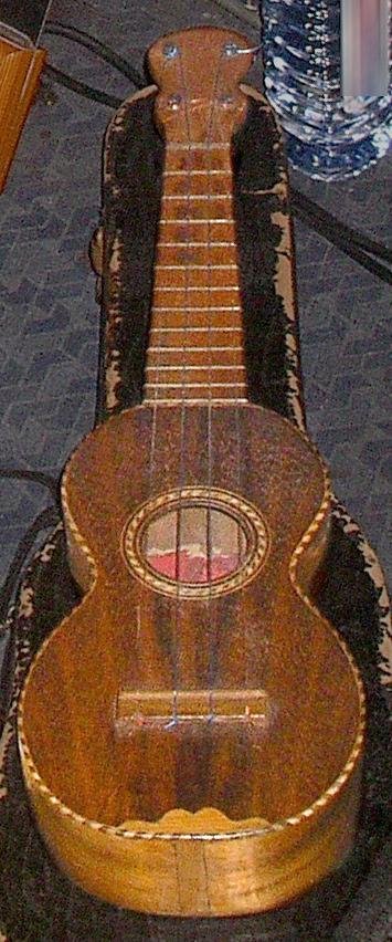 Vintage Hawaiian koa ukulele, first half of the 20th century